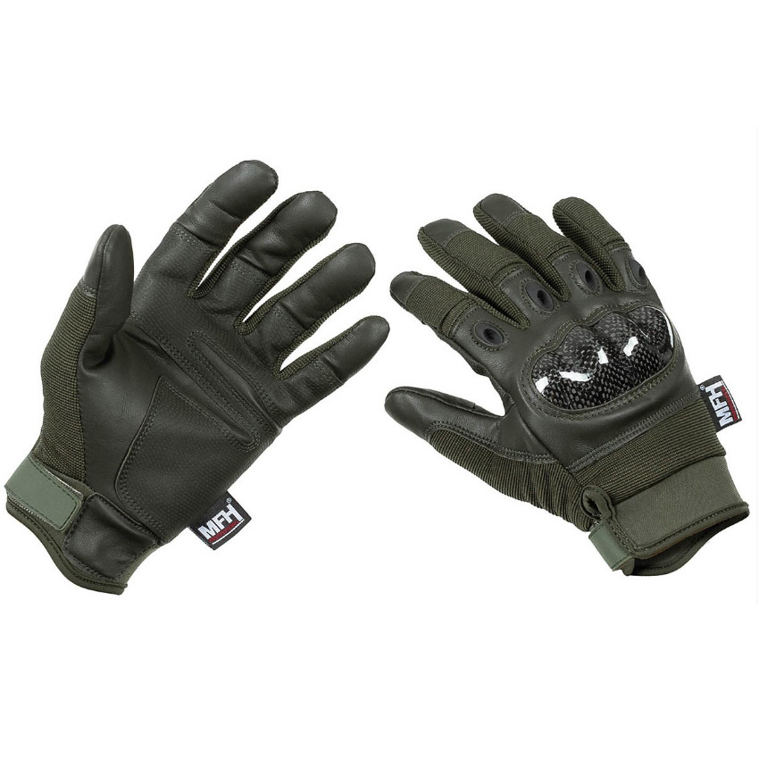 Επιχειρησιακά Γάντια Tactical Gloves Mission (OD Green) της Max Fuchs MAX76488 trazeras|MAX76488
