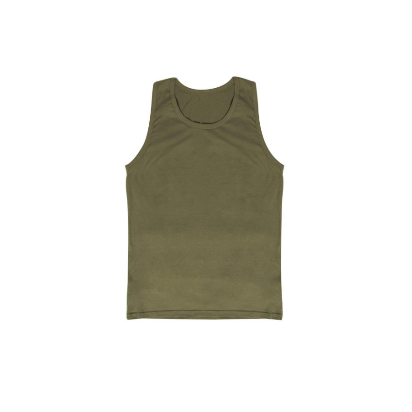 Αμάνικο Βαμβακερό Μπλουζάκι Tank Top (Olive) της Mil-Tec STU76494 trazeras|STU76494