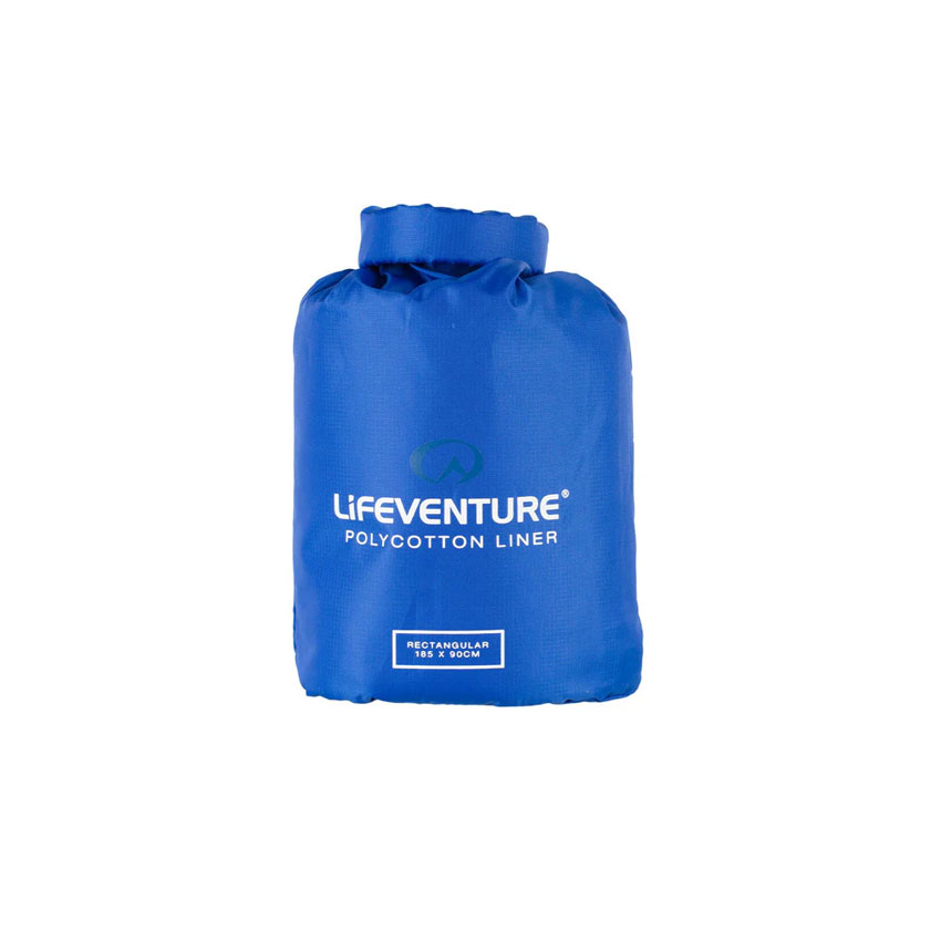 Σεντόνι Υπνόσακος Liner Polycotton (Blue) της Lifeventure POL77016 trazeras|POL77016