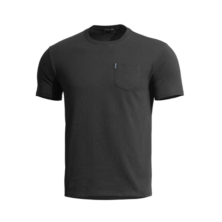 Κοντομάνικη Μπλούζα T-Shirt Ageron Pocket (Black) της Pentagon PEN77140 trazeras|PEN77140