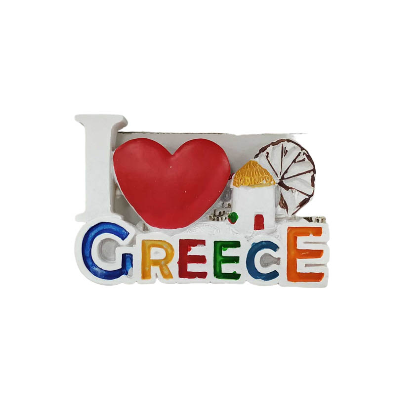 Μαγνητάκι I Love Greece, Mill TRD77165 trazeras|TRD77165