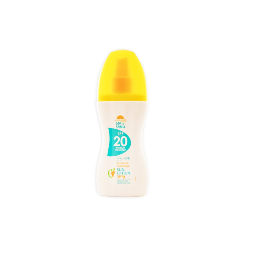 Αντηλιακό 160ml, Lotion Spray SPF20 της Sea n Sand, BLS77537 trazeras|BLS77537
