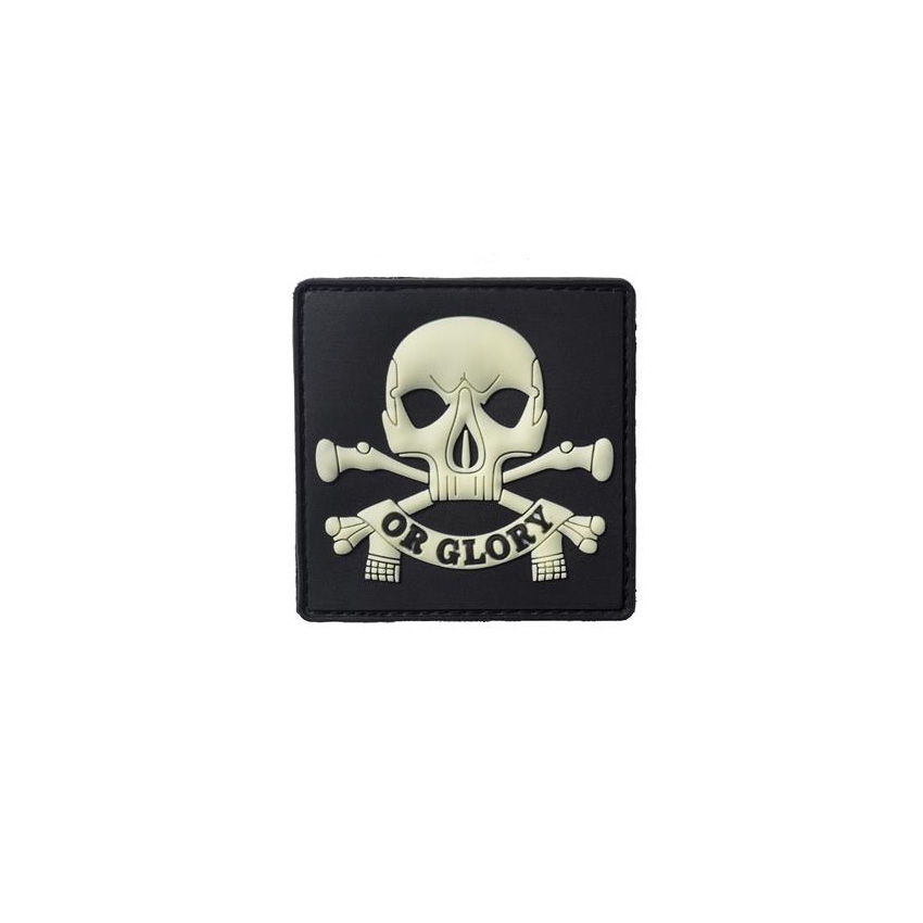 PVC Σήμα 3D Velcro Death or Glory (Black/White) της Survivors SUR78686 trazeras|SUR78686