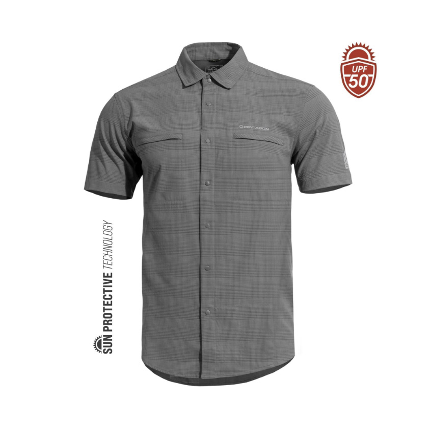 Πουκάμισο Ripple Sunproof Shirt (Wolf Grey) της Pentagon PEN78710 trazeras|PEN78710