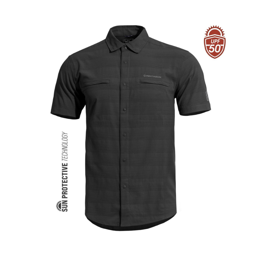 Πουκάμισο Ripple Sunproof Shirt (Black) της Pentagon PEN78707 trazeras|PEN78707