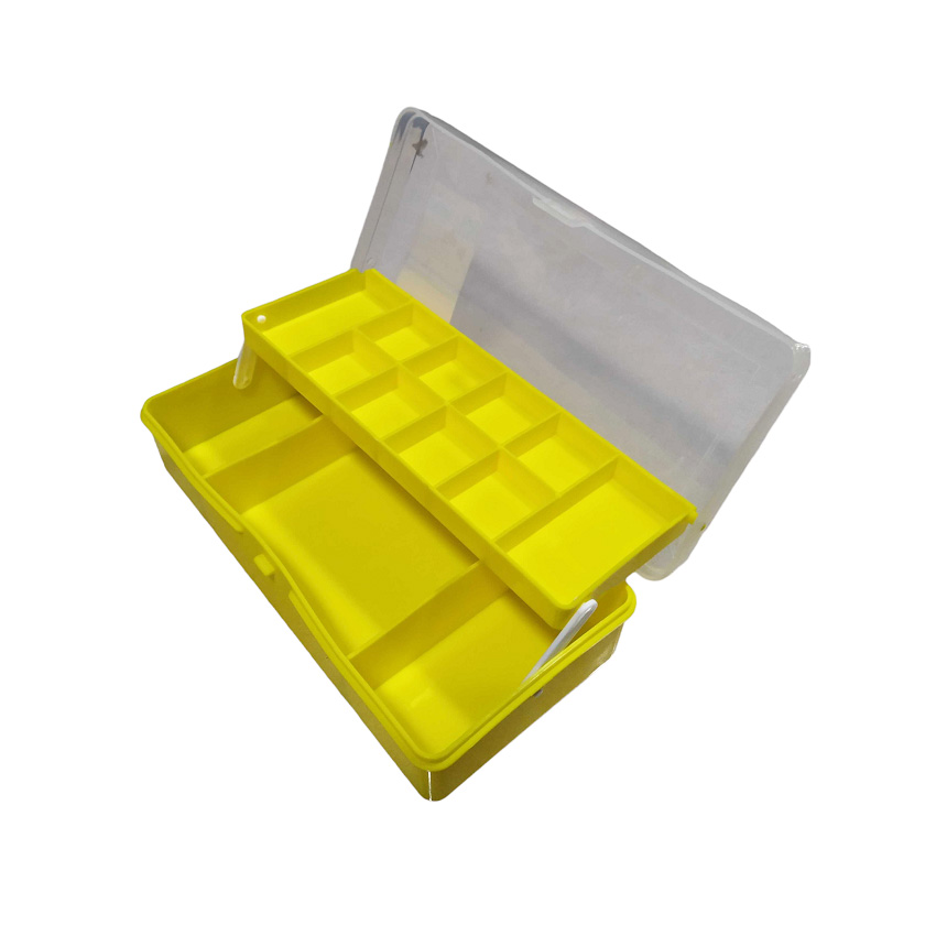 Πλαστική Κασετίνα Αλιείας 2 Επιπέδων (21x10x5.5 cm), TRD78728 trazeras|TRD78728