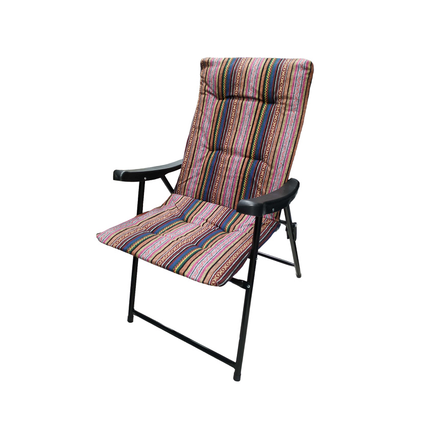 Πτυσσόμενη Καρέκλα Camping με Boho Print (Pink/Beige) TRD78915 trazeras|TRD78915