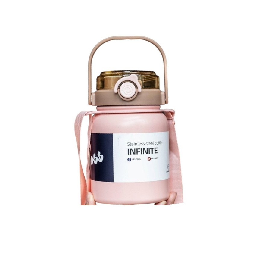Φορητό Βαρελάκι Θερμός 800ml (Pink) TRD79042 trazeras|TRD79042