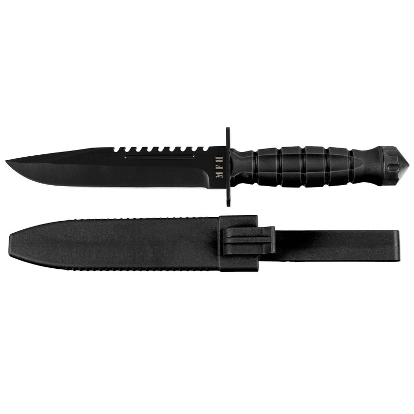 Μαχαίρι Combat Knife Storm (Black) της Max Fuchs MAX79765 trazeras|MAX79765