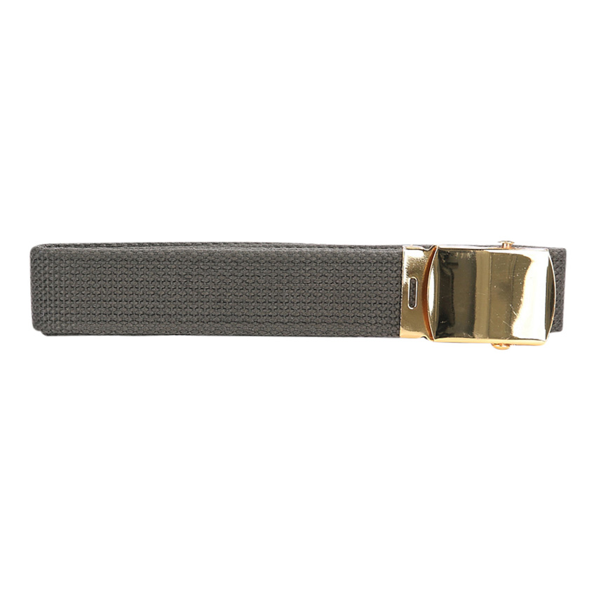 Ζώνη Web Belt με Χρυσή Αγκράφα (Green) της Fosco Industries VAN79789 trazeras|VAN79789