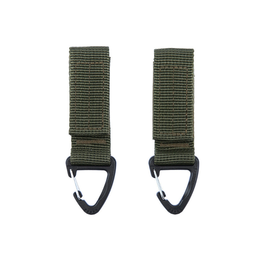Καραμπήνερ Molle Hook 2-Pack, JFO02 (Green) της 101 INC, VAN79947 trazeras|VAN79947
