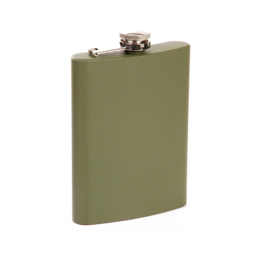 Φλασκί Stainless Steel Flask 240ml (Olive) της Fosco Industries VAN79955 trazeras|VAN79955