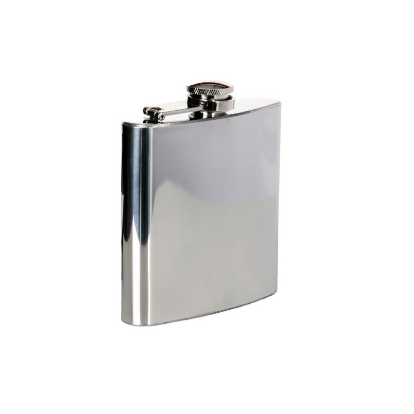 Φλασκί Stainless Steel Flask 180ml (Silver) της Fosco Industries VAN79958 trazeras|VAN79958