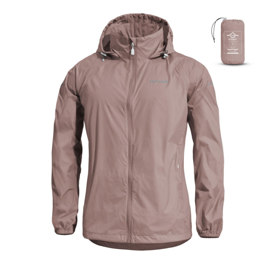 Γυναικείο Τζάκετ Cloudburst Packable Jacket (Pink) της Pentagon PEN80088 trazeras|PEN80088
