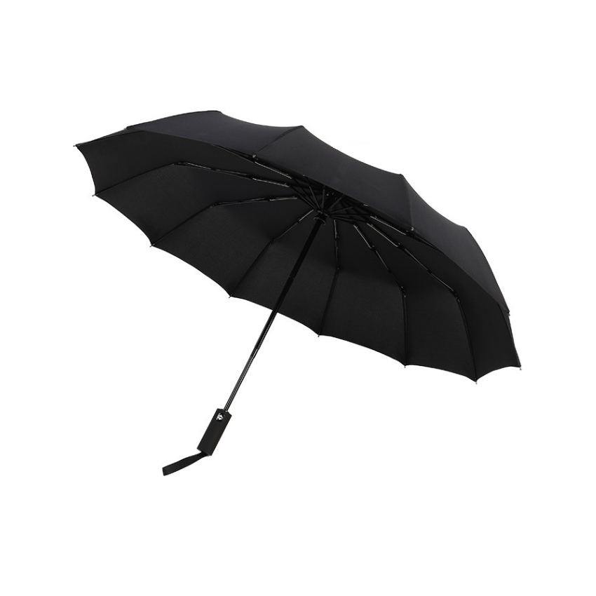 Πτυσσόμενη Φορητή Ομπρέλα 12K (Black), TRD81398 trazeras|TRD81398