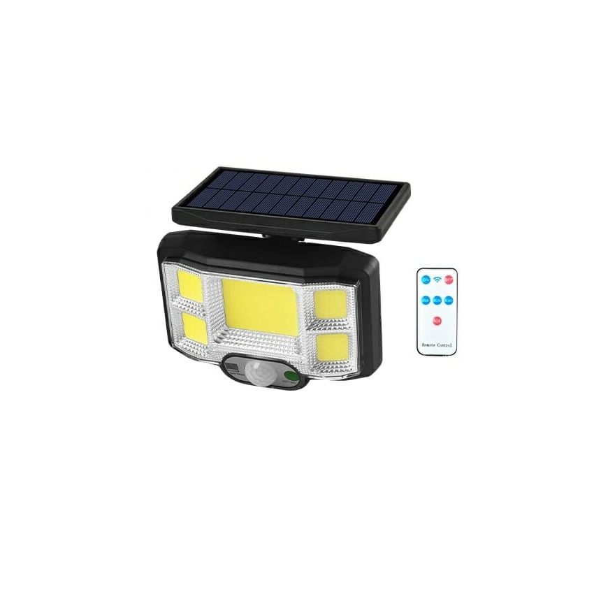Ηλιακός Προβολέας 2168B, LED/COB με Πάνελ Φόρτισης και Αισθητήρα Κίνησης, TRD79477 trazeras|TRD79477