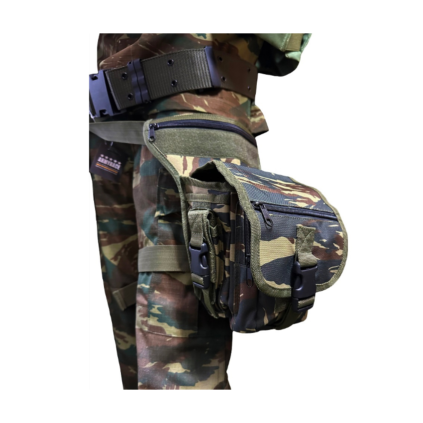 Τσαντάκι Μηρού Nylon 600D (Greek Camo) της Armyrace ARM81555 trazeras|ARM81555