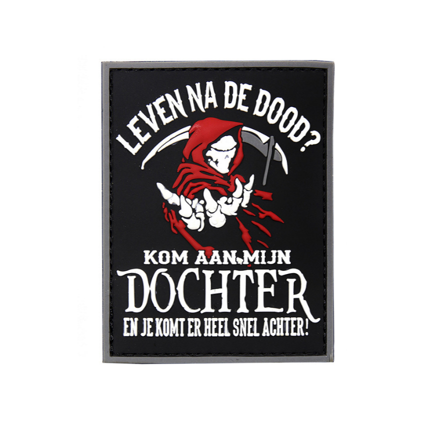 Σήμα Patch, 3D, PVC, Leven Na De Dood της 101 INC, VAN81597 trazeras|VAN81597