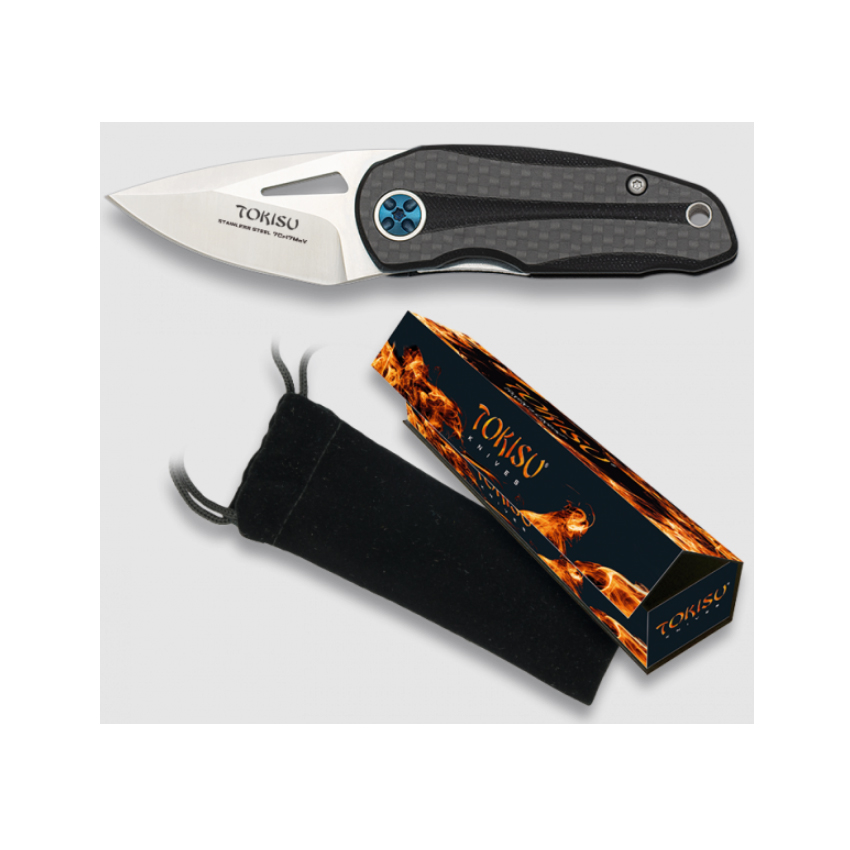 Σουγιάς Τσέπης, Carbon, Bearings, CNC Mod.18684 της Tokisu, VAS82564 trazeras|VAS82564