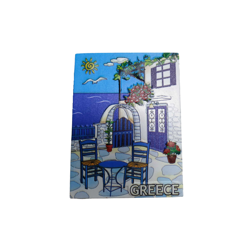 Tουριστικό Μαγνητάκι Greece, Chairs, TRD82743 trazeras|TRD82743