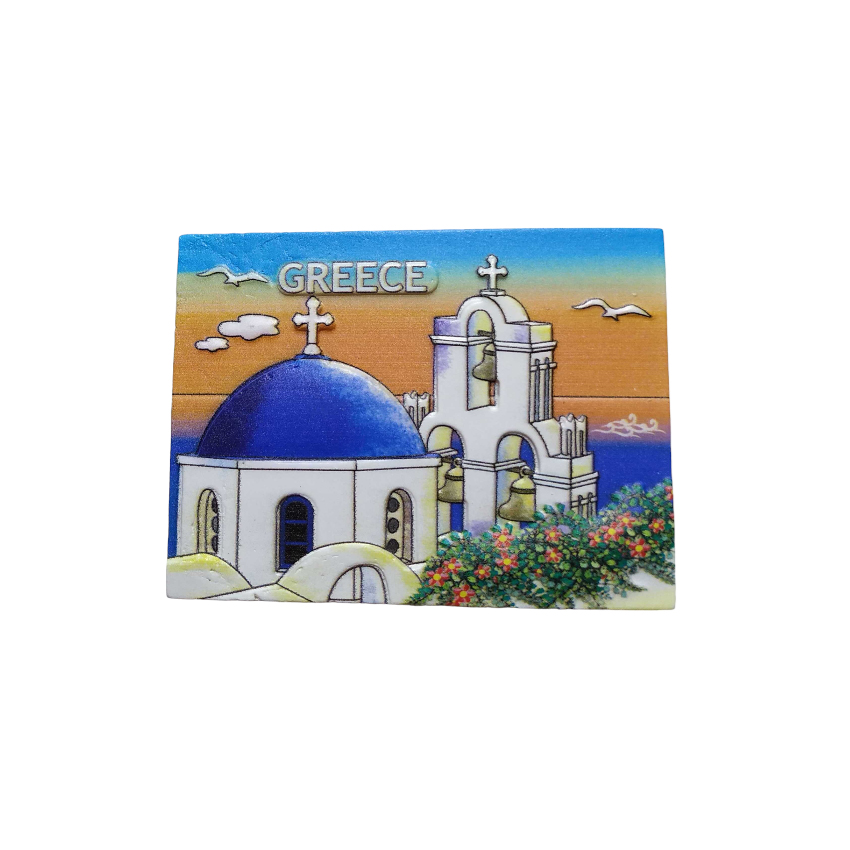 Tουριστικό Μαγνητάκι Greece, Church, TRD82745 trazeras|TRD82745
