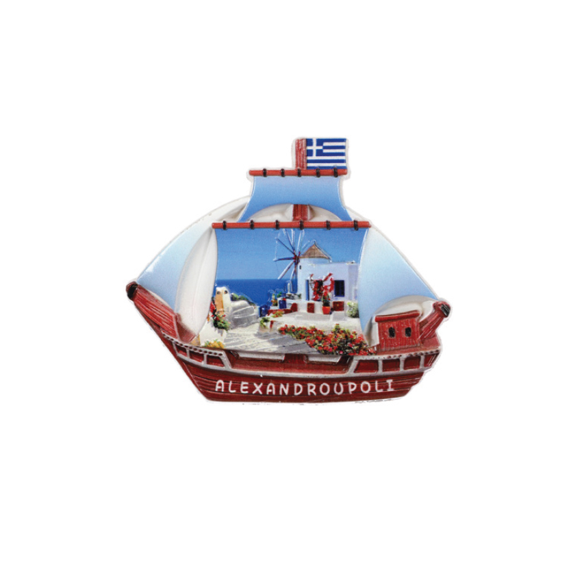 Μαγνητάκι Alexadroupoli, Mod.409490 (Καράβι) της Nysa NYS82809 trazeras|NYS82809