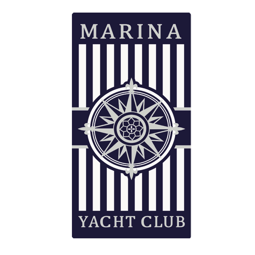 Πετσέτα Θαλάσσης Marina Yacht Club της Nysa NYS82867 trazeras|NYS82867