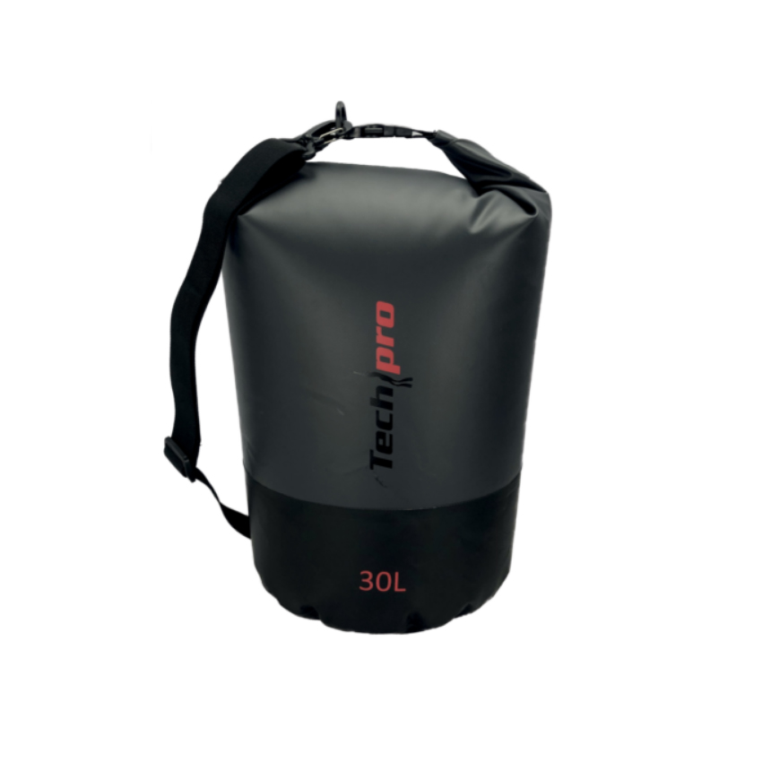 Στεγανό Σακίδιο PVC Tarpaulin 30L, Μαύρος της Tech Pro, ION82989 trazeras|ION82989