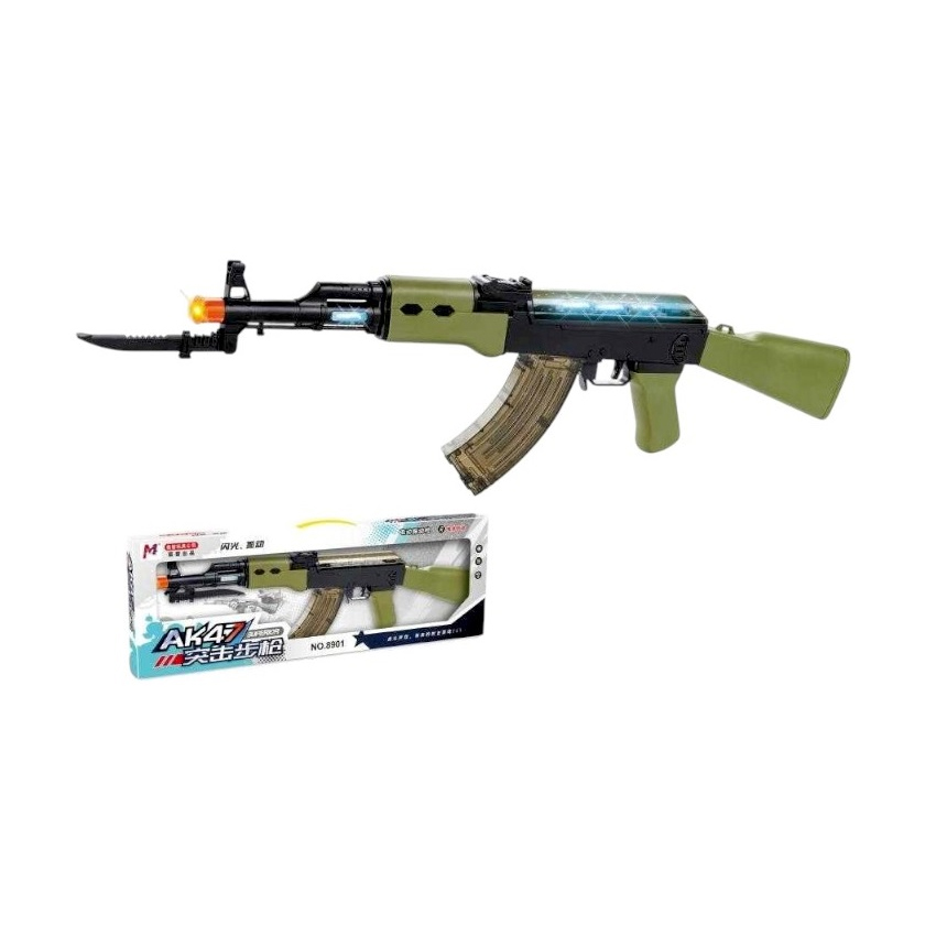 Παιδικό Ηλεκτρονικό Όπλο AK47 με Ήχο και Φωτισμό, TRD83964 trazeras|TRD83964