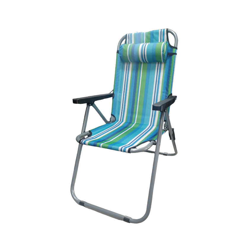 Πτυσσόμενη Καρέκλα Camping/Παραλίας 1608, Μπλε/Πράσινο, TRD83983 trazeras|TRD83983
