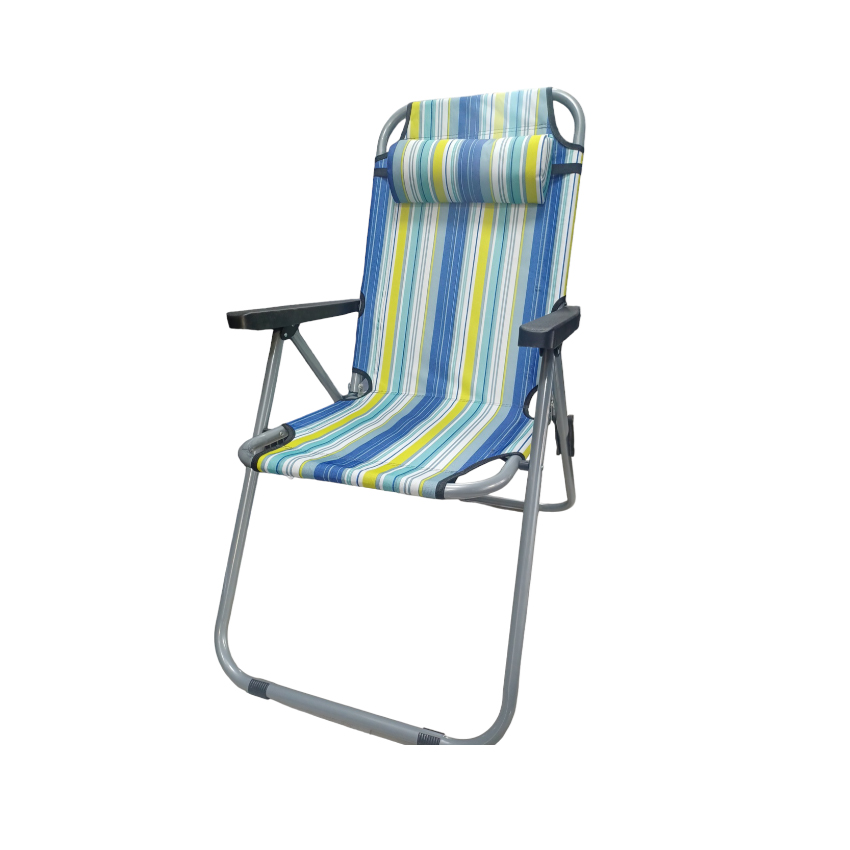Πτυσσόμενη Καρέκλα Camping/Παραλίας 1608, Μπλε/Κίτρινο, TRD83985 trazeras|TRD83985