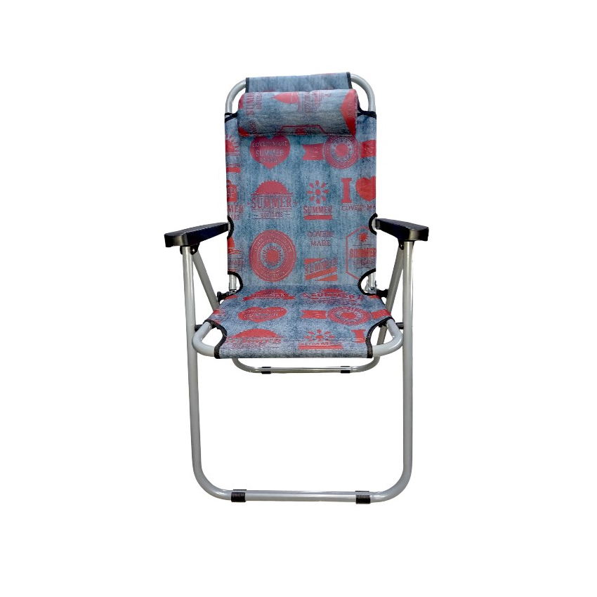 Πτυσσόμενη Καρέκλα Camping/Παραλίας 1680NZ, Μπλε/Κόκκινο, TRD83989 trazeras|TRD83989