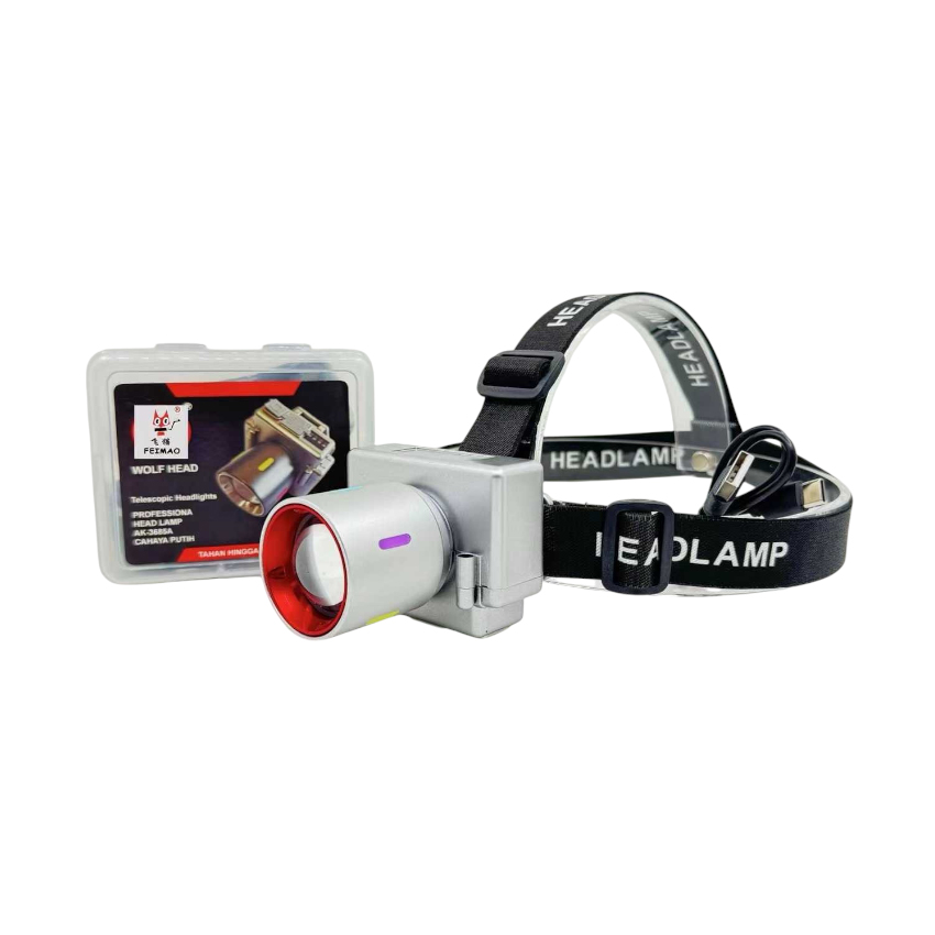 Επαναφορτιζόμενος Φακός Κεφαλής LED, 045-TG, TRD84008 trazeras|TRD84008
