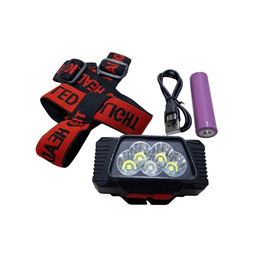 Επαναφορτιζόμενος Φακός Κεφαλής LED, Mod.915, TRD84012 trazeras|TRD84012