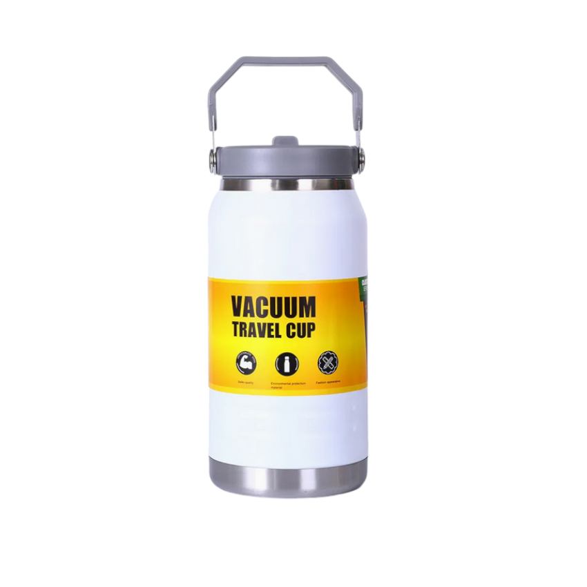 Φορητό Παγούρι Θερμός 1000ml, White TRD84103 trazeras|TRD84103