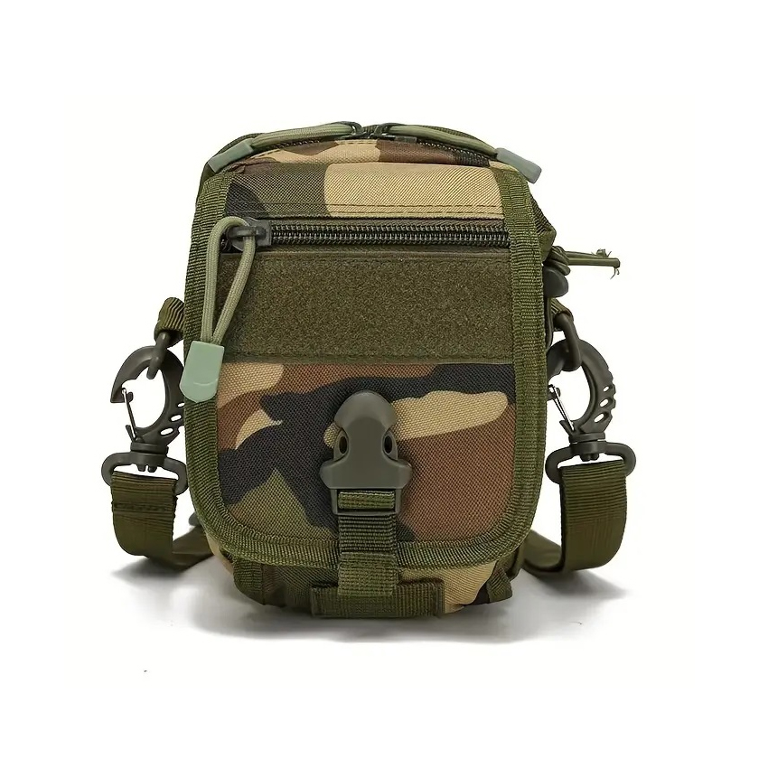 Τσαντάκι Ώμου/Ζώνης, 18x12x7cm, Army Green, TRD84132 trazeras|TRD84132