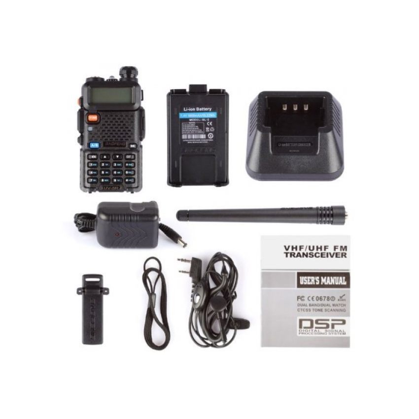 Φορητός Πομποδέκτης UV-5R – 5.8W της Baofeng TRD84143 trazeras|TRD84143