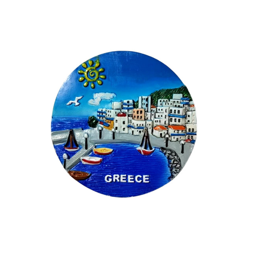 Μαγνητάκι Greece, Mod.403146 (Στρόγγυλο) της Nysa NYS84515 trazeras|NYS84515