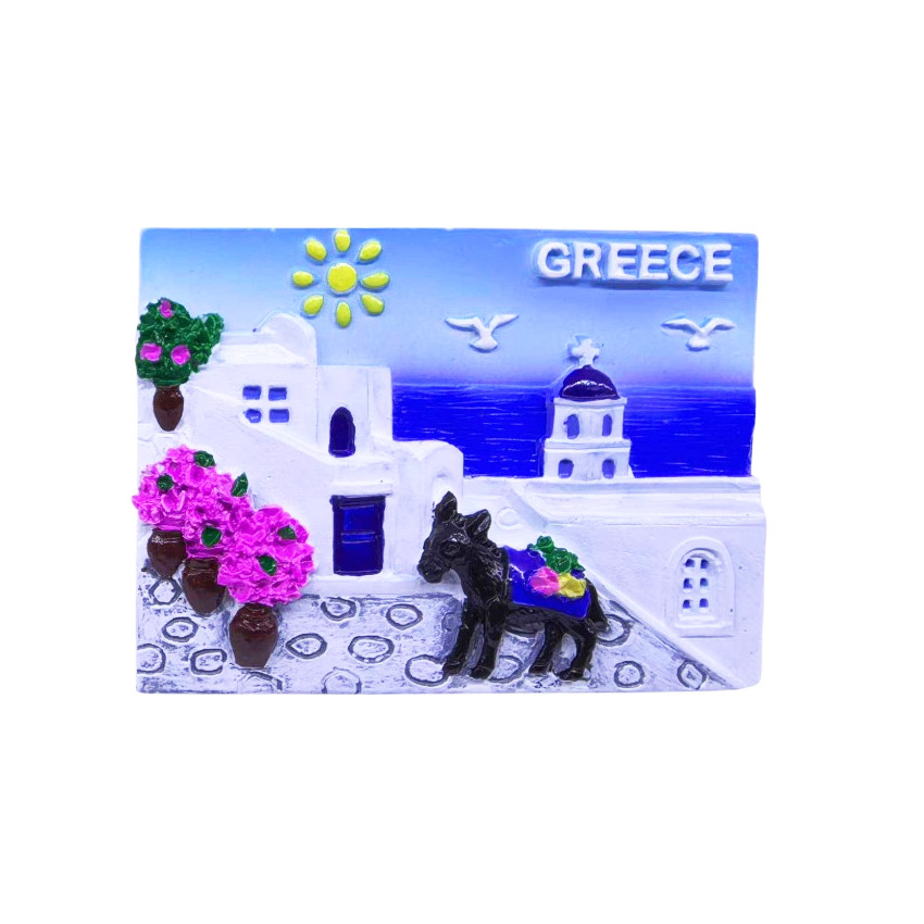 Tουριστικό Μαγνητάκι Greece Mod.678459, (Γαϊδουράκι) TRD84703 trazeras|TRD84703
