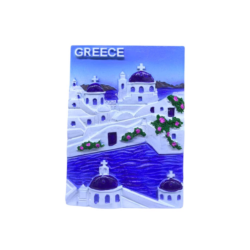 Tουριστικό Μαγνητάκι Greece, Mod.678450 (Εκκλησίες) TRD84738 trazeras|TRD84738
