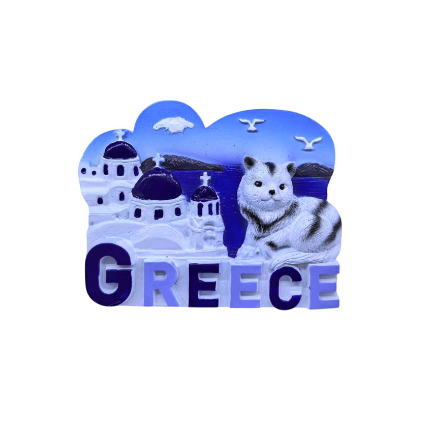 Tουριστικό Μαγνητάκι Greece, Mod.678446 (Γάτα) TRD84739 trazeras|TRD84739
