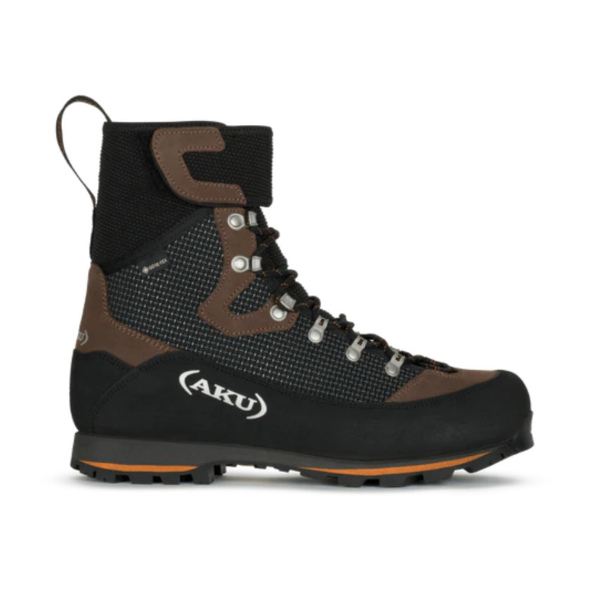 Μποτάκια Trek Ballistic GTX με Gore-Tex/Vibram High 8'' (Black/Brown) της AKU, TOU84746 trazeras|TOU84746