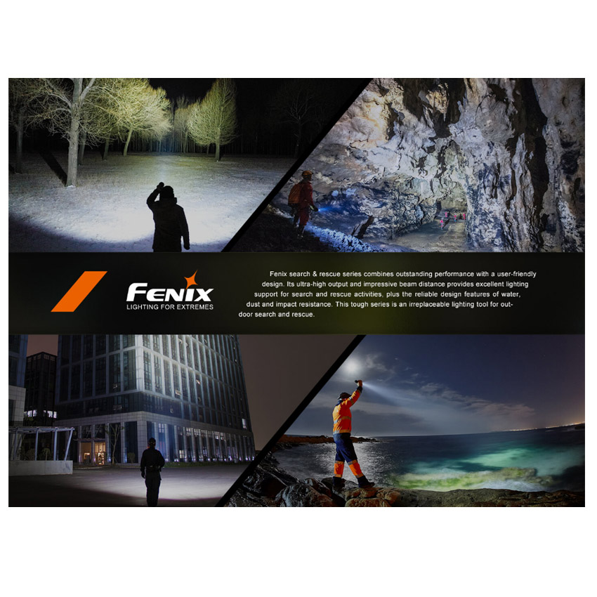 Επαναφορτιζόμενος Φακός Laser LR36R, 10.000 Lumens της Fenix VEL84891 trazeras|VEL84891