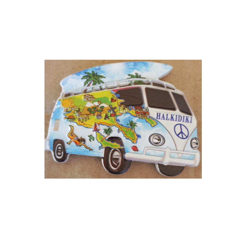 Tουριστικό Μαγνητάκι Greece, Mod.678310, Van Life, TRD85188 trazeras|TRD85188