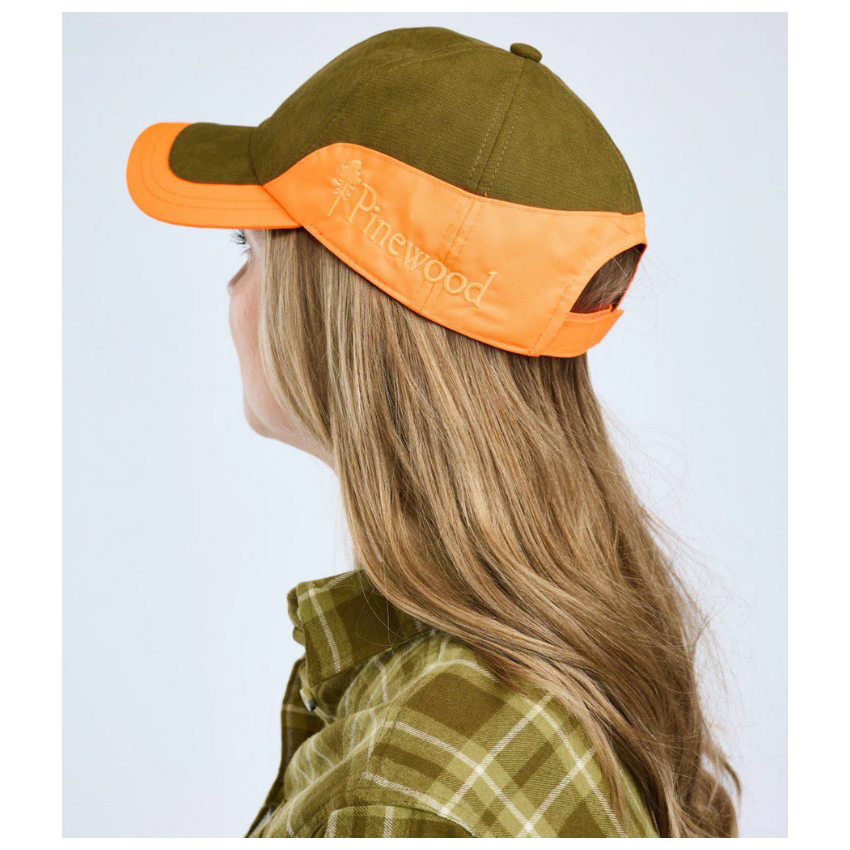 Καπέλο Κυνηγίου 1183 Furudal Expert 2L Hunting Cap, Πράσινο/Πορτοκαλί της Pinewood TOY85216 trazeras|TOY85216