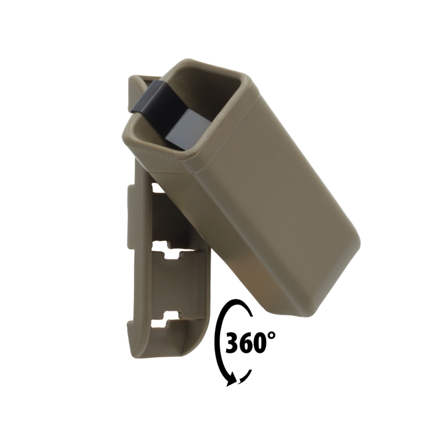 Περιστρεφόμενη Θήκη Γεμιστήρα 9mm Molle Clip, Beige της ESP, REC85785 trazeras|REC85785