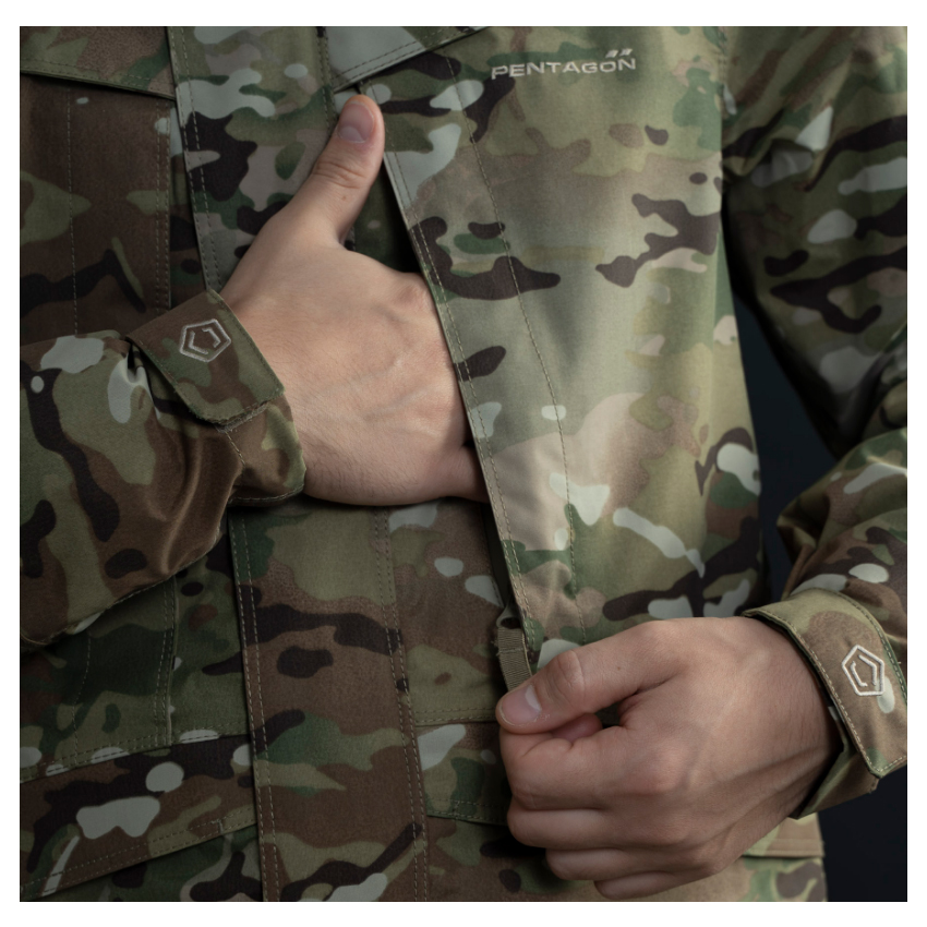 Αδιάβροχο Τζάκετ Hurricane Shell, Multicam της Pentagon PEN85792 trazeras|PEN85792