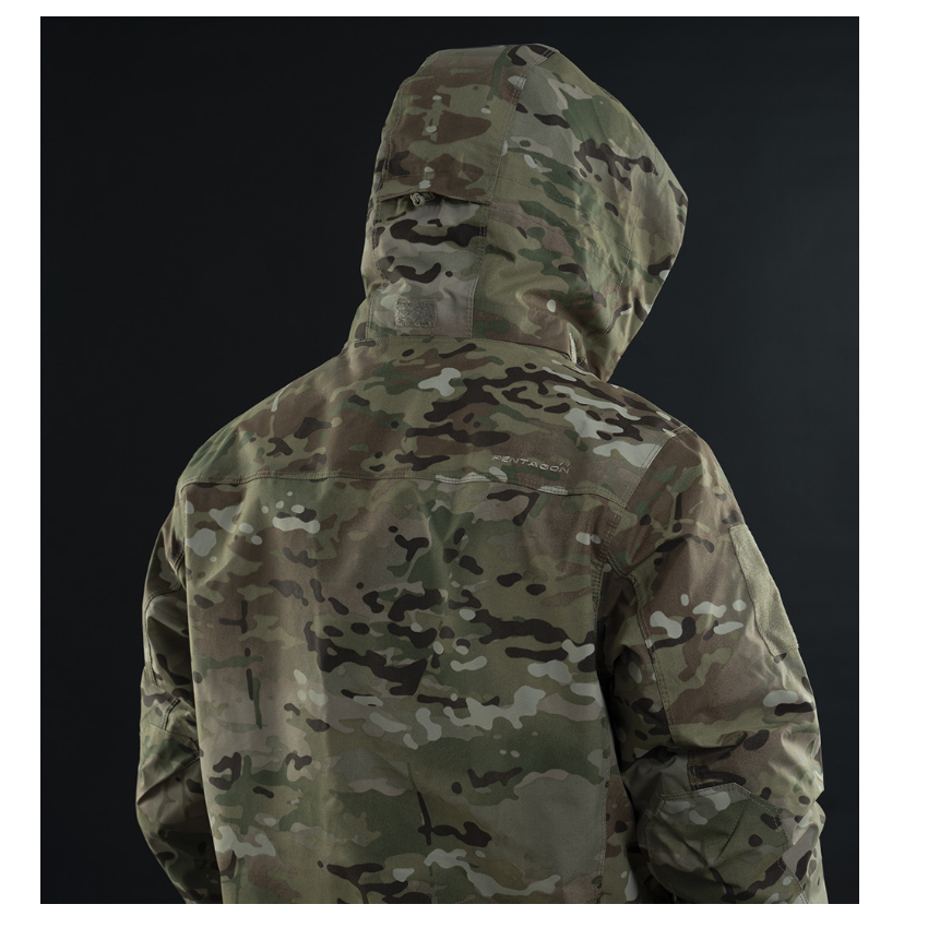 Αδιάβροχο Τζάκετ Hurricane Shell, Multicam της Pentagon PEN85792 trazeras|PEN85792