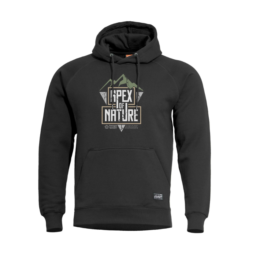 Μπλούζα Phaeton Hood Sweater, Apex of Nature, Black της Pentagon PEN85793 trazeras|PEN85793