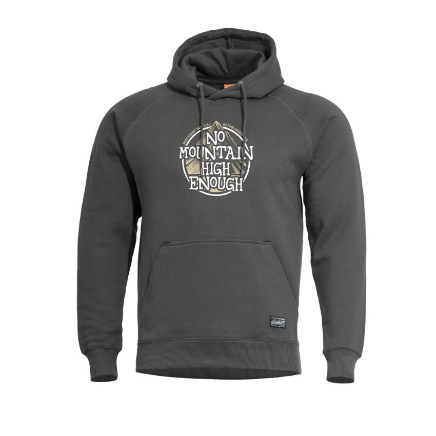 Μπλούζα Phaeton Hood Sweater, No Mountain, Cinder Grey της Pentagon PEN85798 trazeras|PEN85798